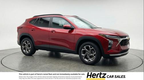 Crimson Metallic 2025 Chevrolet Trax LT