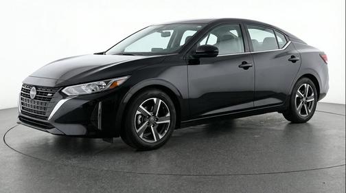 Super Black 2025 Nissan Sentra SV