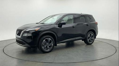 Super Black 2025 Nissan Rogue SV