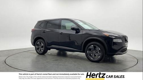 Super Black 2025 Nissan Rogue SV