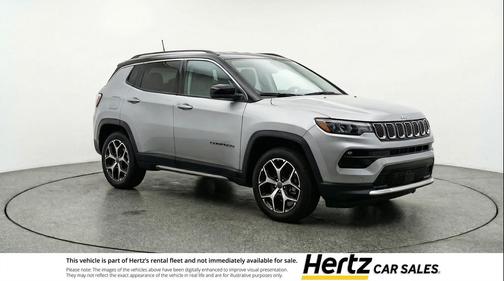 Silver Zynith Metallic Clearcoat 2025 Jeep Compass Limited