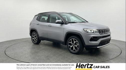 Silver Zynith Metallic Clearcoat 2025 Jeep Compass Limited