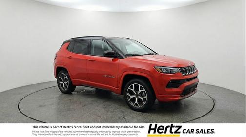 Red Hot Pearlcoat 2025 Jeep Compass Limited