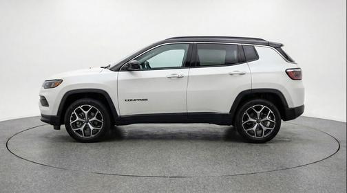 Bright White Clearcoat 2025 Jeep Compass Limited