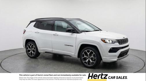 Bright White Clearcoat 2025 Jeep Compass Limited