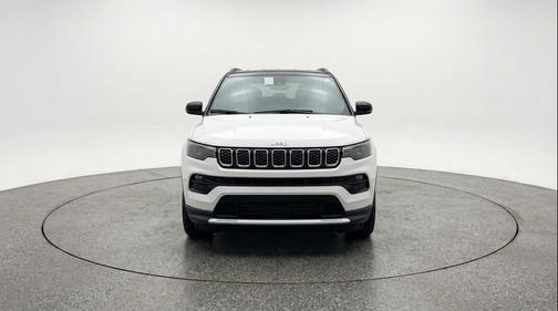 Bright White Clearcoat 2025 Jeep Compass Limited