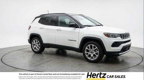Bright White Clearcoat 2025 Jeep Compass Limited