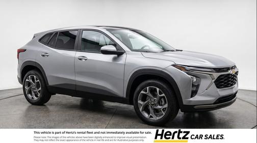 Sterling Gray Metallic 2025 Chevrolet Trax LT