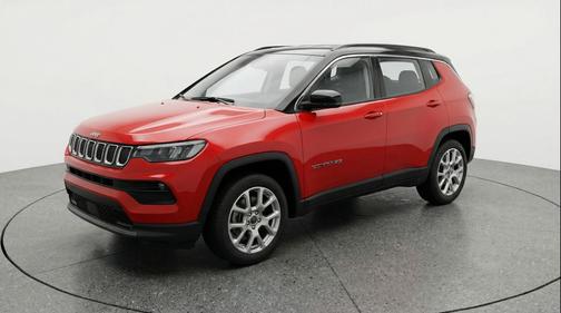 Red Hot Pearlcoat 2025 Jeep Compass Limited