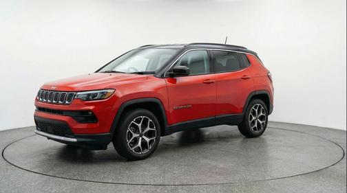 Red Hot Pearlcoat 2025 Jeep Compass Limited
