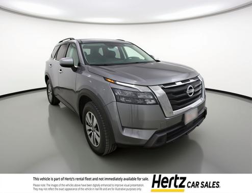 Gun Metallic 2025 Nissan Pathfinder SV 4WD