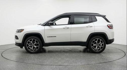 Bright White Clearcoat 2025 Jeep Compass Limited
