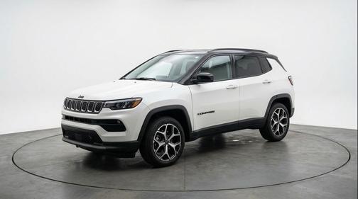 Bright White Clearcoat 2025 Jeep Compass Limited