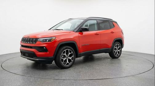 Red Hot Pearlcoat 2025 Jeep Compass Limited
