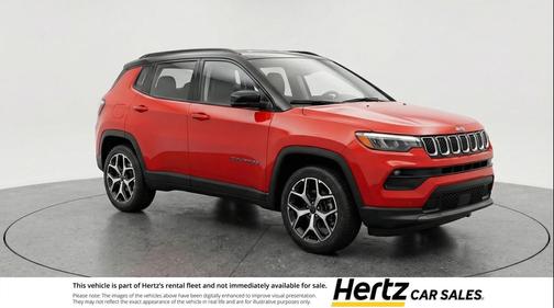 Red Hot Pearlcoat 2025 Jeep Compass Limited