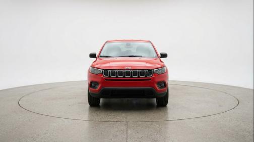 Red Hot Pearlcoat 2025 Jeep Compass Latitude