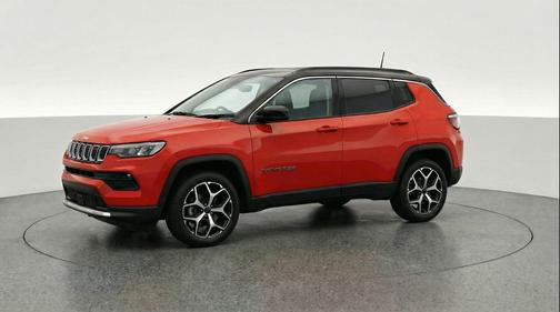 Red Hot Pearlcoat 2025 Jeep Compass Limited