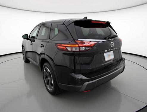 Super Black 2025 Nissan Rogue SV