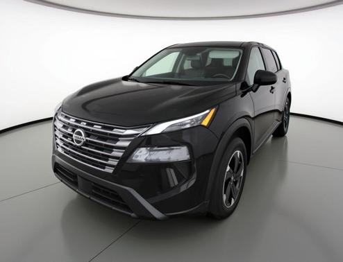 Super Black 2025 Nissan Rogue SV