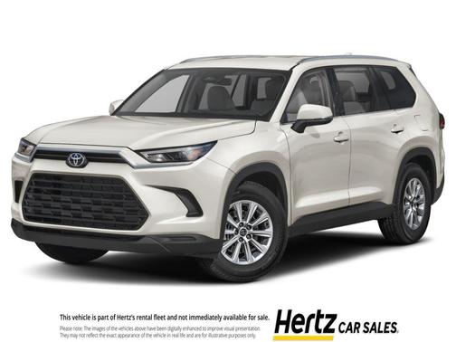 Coastal Cream 2024 Toyota Grand Highlander XLE