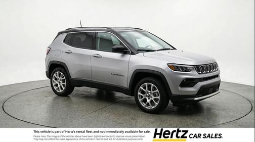 Silver Zynith Metallic Clearcoat 2025 Jeep Compass Limited