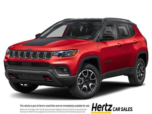 Red Hot Pearlcoat 2025 Jeep Compass Trailhawk