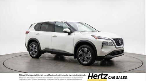 Everest White Pearl Tricoat 2025 Nissan Rogue SV
