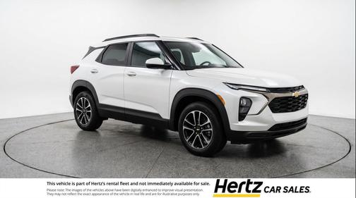 Summit White 2025 Chevrolet Trailblazer LT