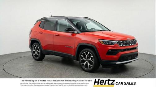 Red Hot Pearlcoat 2025 Jeep Compass Limited