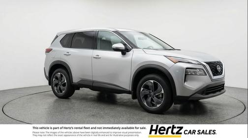 Brilliant Silver Metallic 2025 Nissan Rogue SV