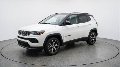 Bright White Clearcoat 2025 Jeep Compass Limited