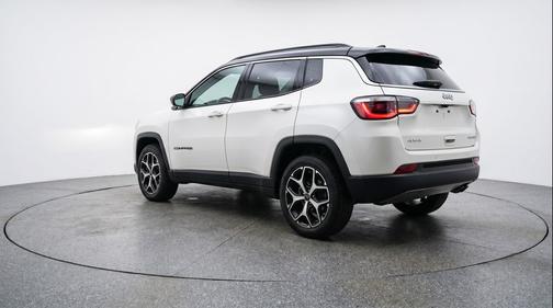 Bright White Clearcoat 2025 Jeep Compass Limited