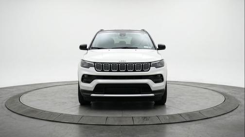 Bright White Clearcoat 2025 Jeep Compass Limited