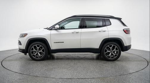 Bright White Clearcoat 2025 Jeep Compass Limited