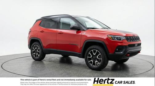 Red Hot Pearlcoat 2025 Jeep Compass Trailhawk