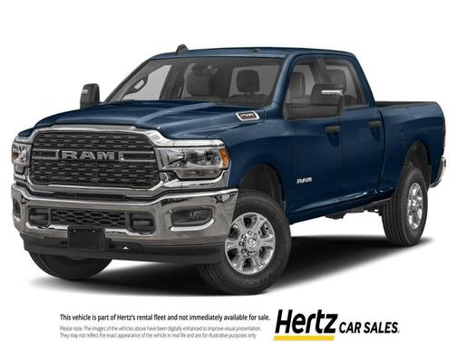 Blue 2024 RAM 2500 Big Horn Crew Cab 4x4 6'4' Box