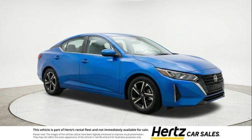 Electric Blue Metallic 2025 Nissan Sentra SV