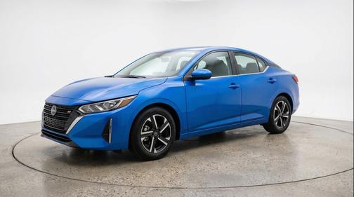 Electric Blue Metallic 2025 Nissan Sentra SV