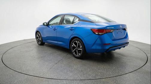 Electric Blue Metallic 2025 Nissan Sentra SV