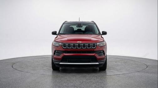 Red Hot Pearlcoat 2025 Jeep Compass Limited