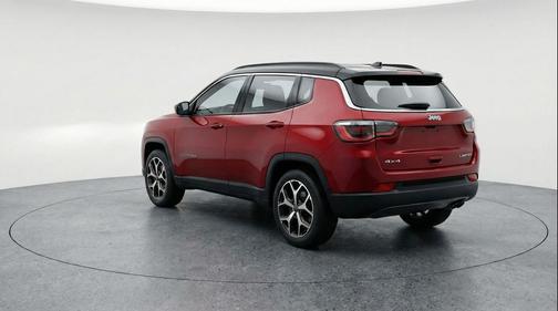 Red Hot Pearlcoat 2025 Jeep Compass Limited