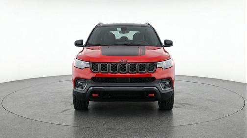 Red Hot Pearlcoat 2025 Jeep Compass Trailhawk