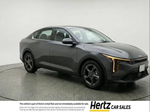 Interstellar Gray 2025 Kia K4 LXS