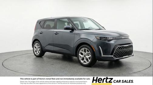 Gravity Gray 2025 Kia Soul LX