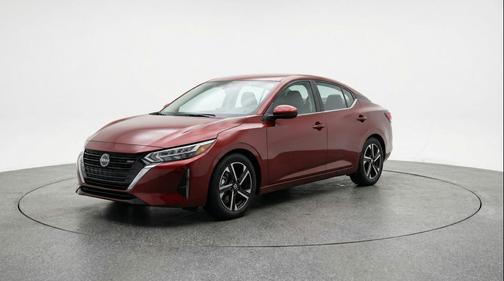 Rosewood Metallic 2025 Nissan Sentra SV