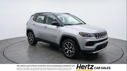 Silver Zynith Metallic Clearcoat 2025 Jeep Compass Limited