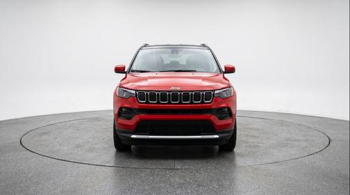 Red Hot Pearlcoat 2025 Jeep Compass Limited