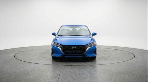 Electric Blue Metallic 2025 Nissan Sentra SV