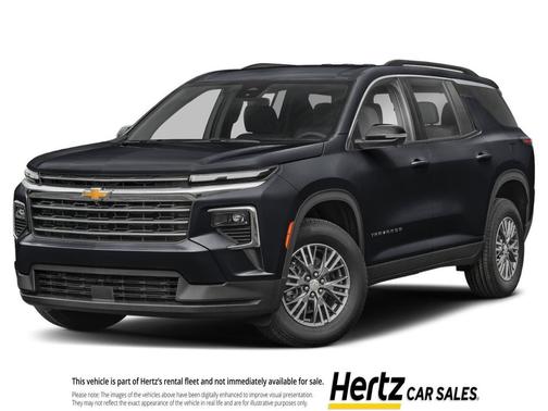 Mosaic Black Metallic 2025 Chevrolet Traverse LT