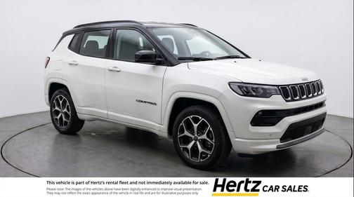 Bright White Clearcoat 2025 Jeep Compass Limited